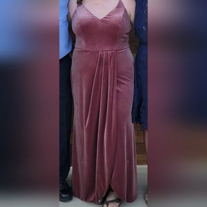 Revelry Rae bridesmaid Dusty Rose